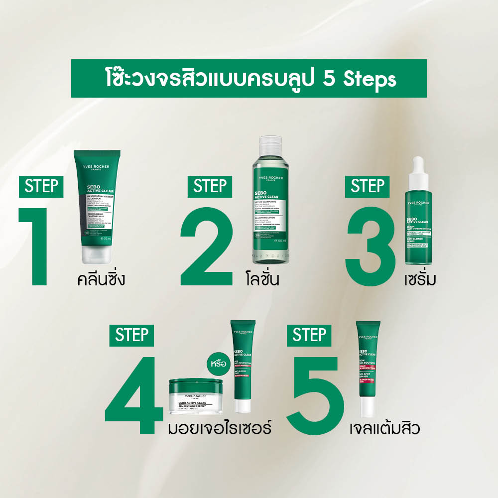 เซโบ แอคทีฟ เคลียร์ เคลียร์ริฟายอิ้ง โลชั่น 150 มล.
