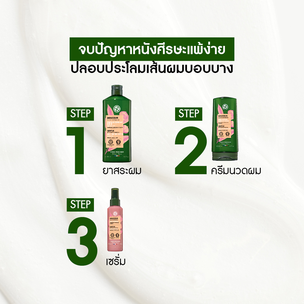 เจนเทิล วิท ออแกนิค เชสนัท มิ้ลค์ เจนเทิล นูริชชิ่ง แชมพู 300 มล.