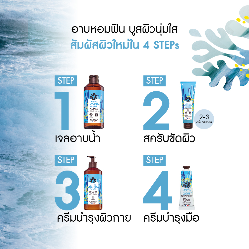 ไวด์ อัลเก้ แอนด์ ซีเฟนเนล เอเนอไจซิ่ง บาธ แอนด์ ชาวเวอร์ เจล 400 มล.