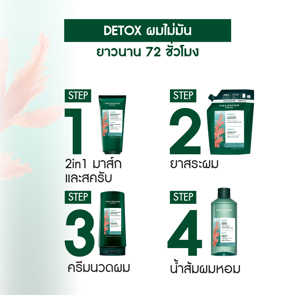 PURITY DETOXIFYING SHAMPOO 600ml