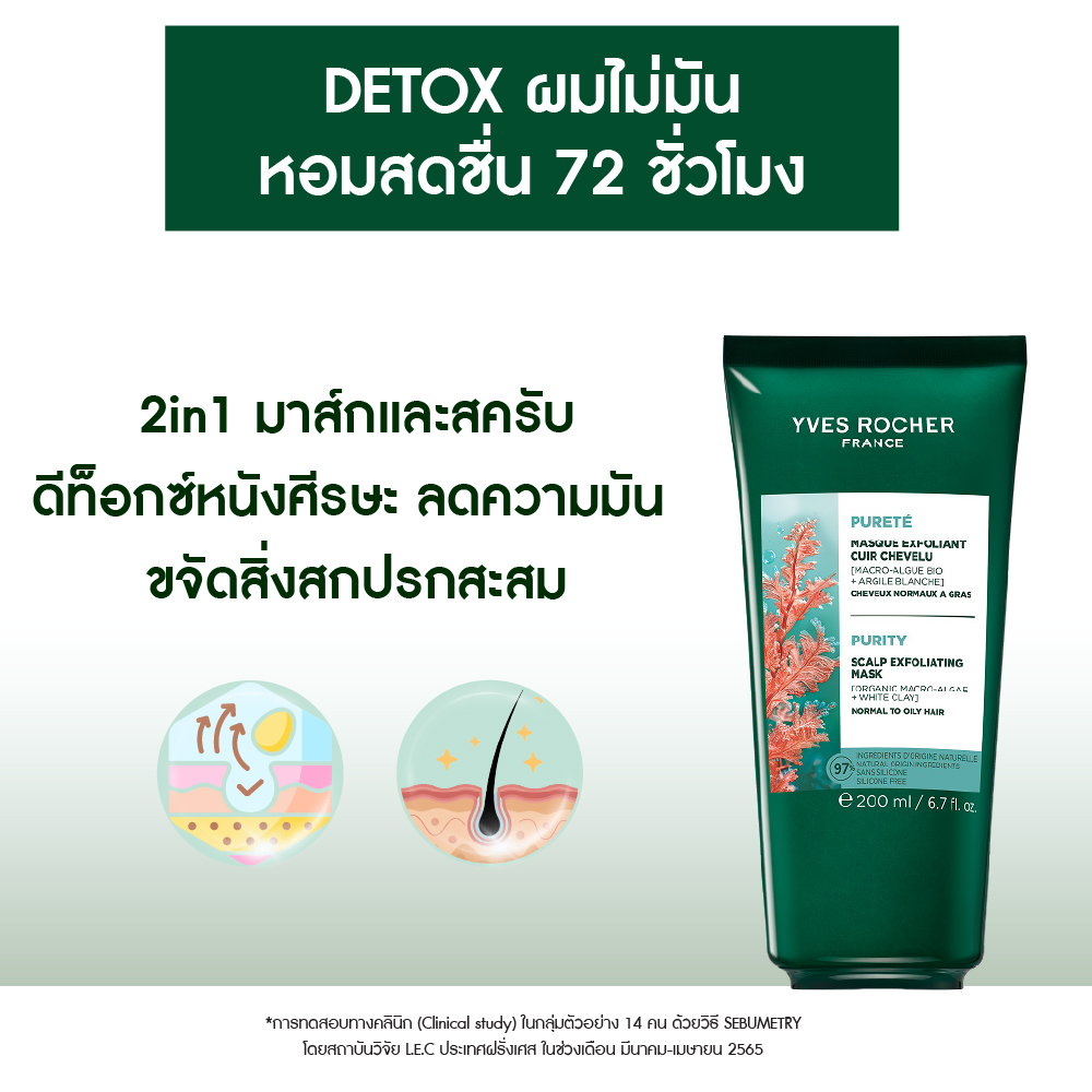 PURITY SCALP EXFOLIATING MASK 200ml